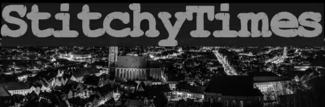 StitchyTimes Font examples