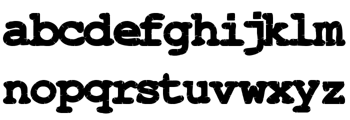 StitchyTimes Font LOWERCASE