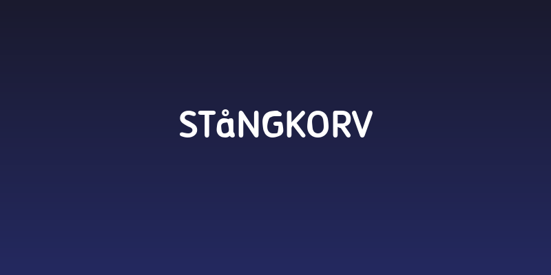 Stångkorv Social Header