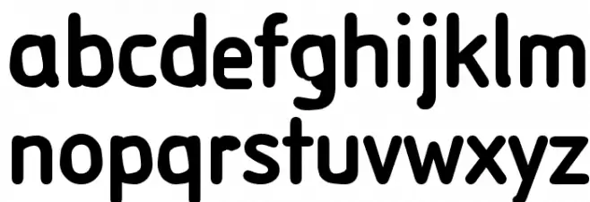 Stångkorv フォント 小文字