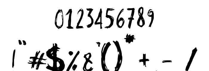 Stobau Font OTHER CHARS