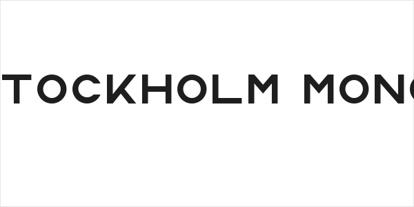 Stockholm Mono Logo
