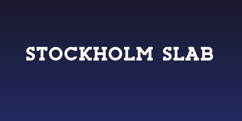 Stockholm Slab Social Header