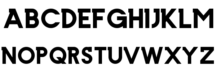 Stockholm Slab Font LOWERCASE