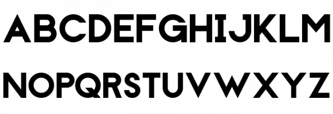 Stockholm フォント 大文字