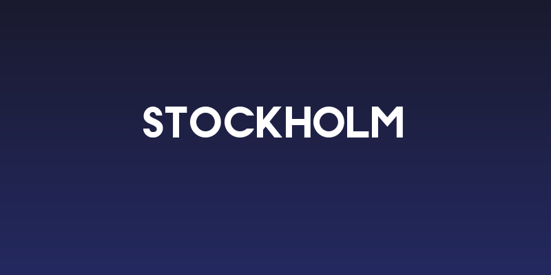 Stockholm Social Header