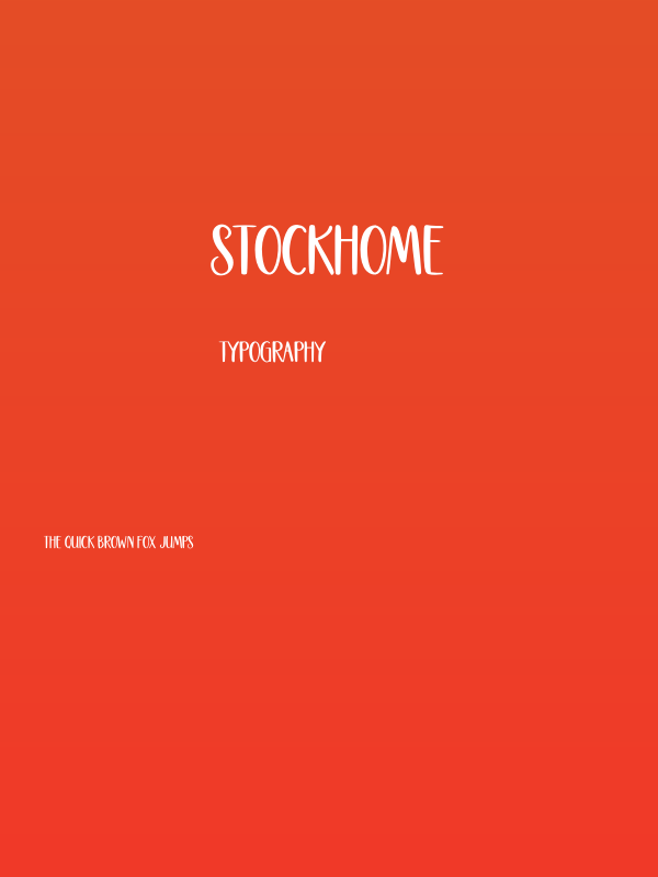 Stockhome Poster
