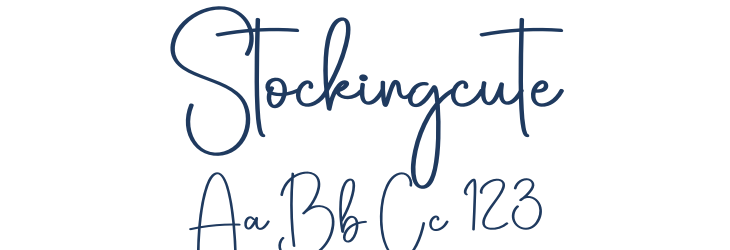 Stockingcute Font Preview