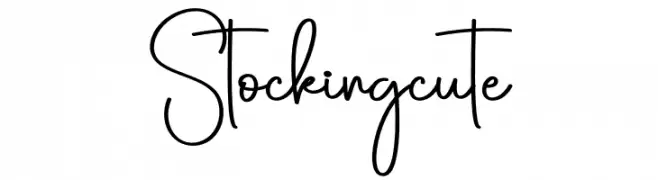 Stockingcute Schriftart