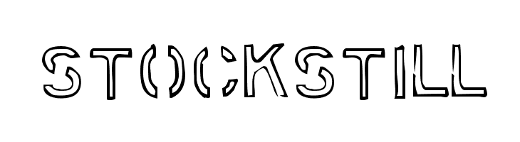 Stockstill  フリーフォントのダウンロード