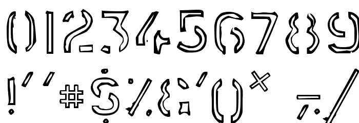 Stockstill Font OTHER CHARS