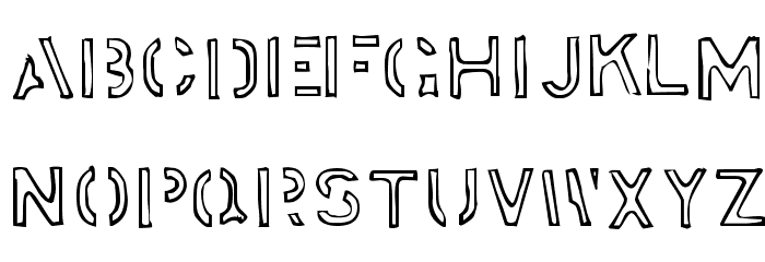 Stockstill Font LOWERCASE