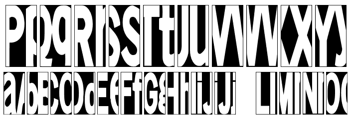 StoerungDisturbance Font OTHER CHARS