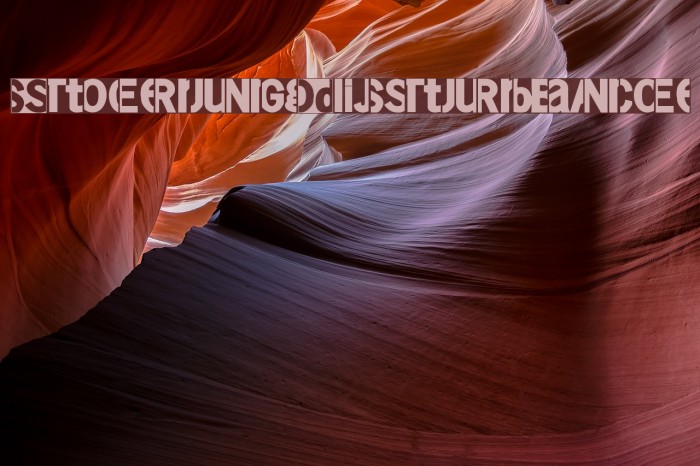 StoerungDisturbance Font examples