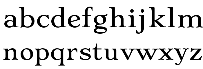 Stoke Light Font LOWERCASE