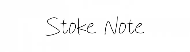 Stoke Note  baixar fontes gratis