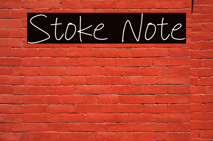 Stoke Note Example 3
