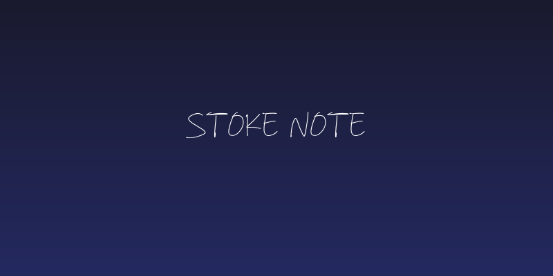 Stoke Note Social Header
