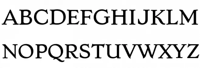 Stoke Regular Schriftart Groß