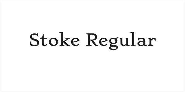 Stoke Regular Logo