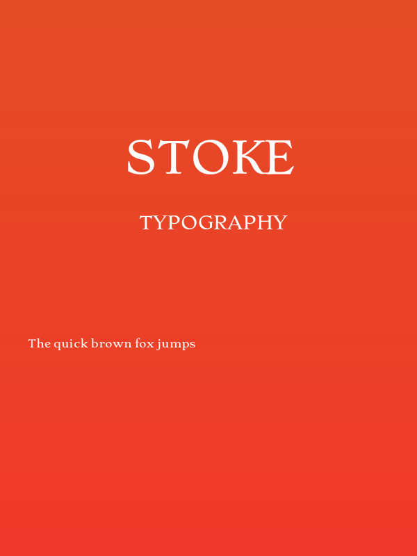 Stoke Poster