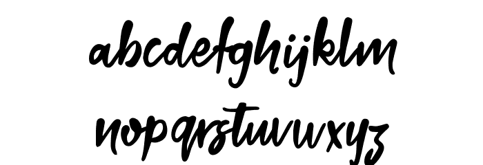 Stokyt Demo Regular Font LOWERCASE