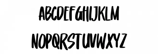 Stolen Cassette خط أحرف كبيرة