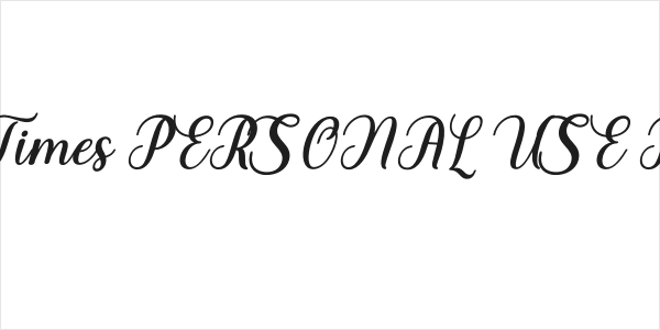 Stolen Times PERSONAL USE Regular Logo