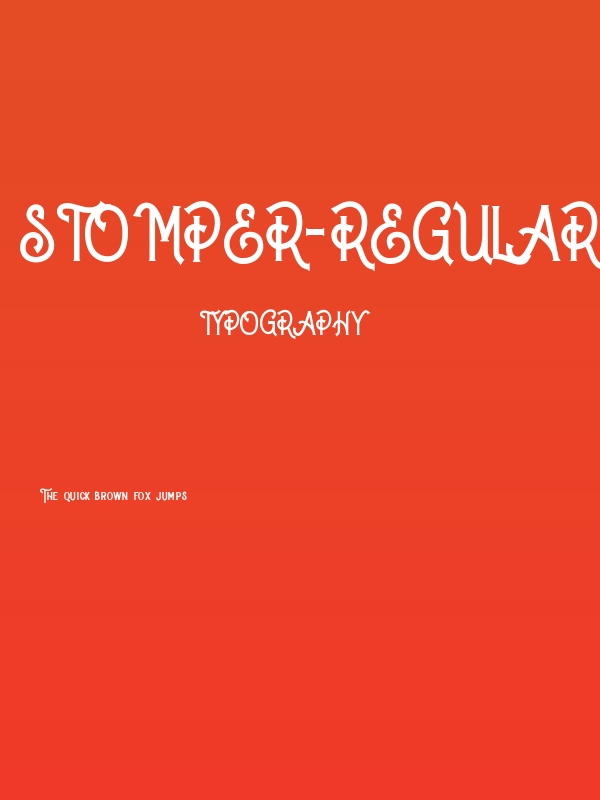 Stomper-Regular Poster