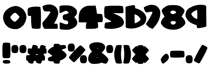 Stompy Italic Font OTHER CHARS