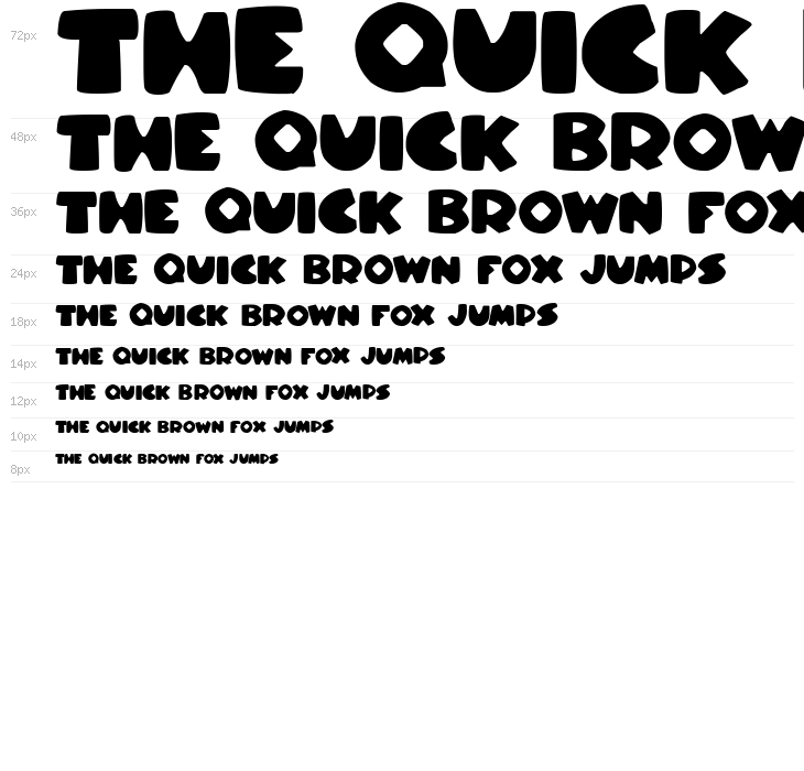 Stompy Italic Waterfall