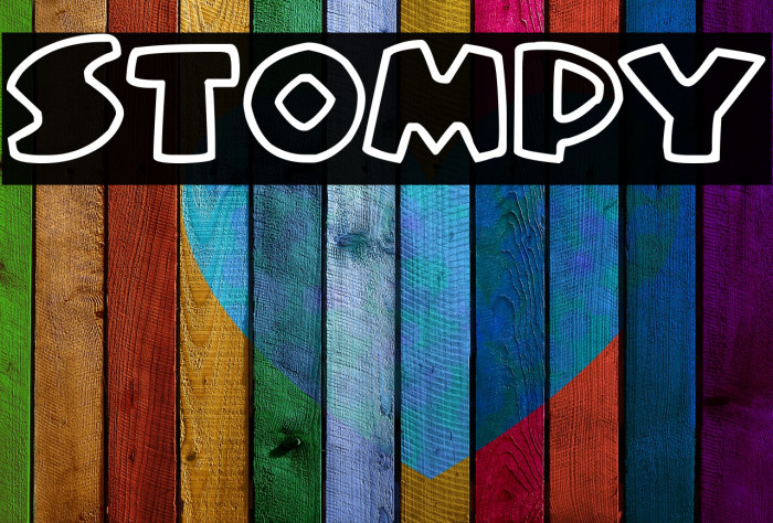Stompy Font examples
