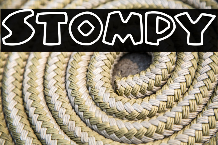 Stompy Font examples