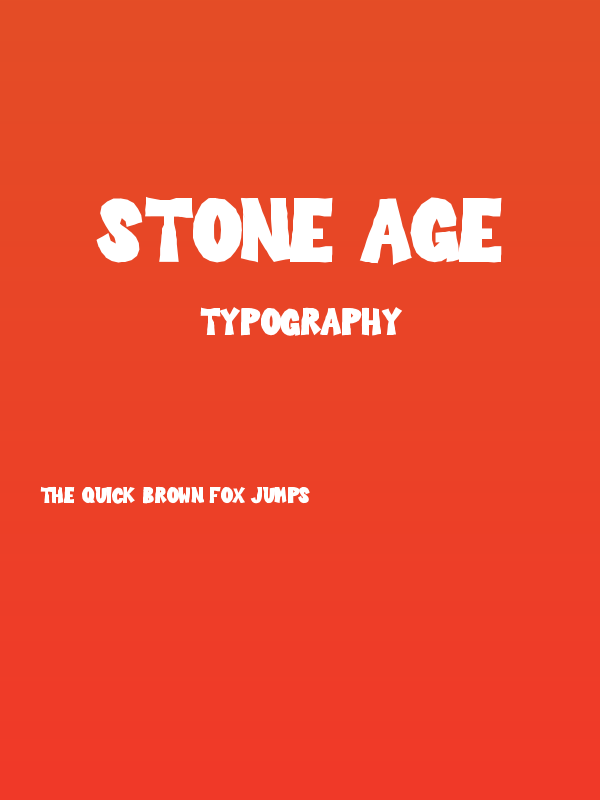 Stone Age Poster