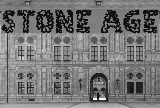 Stone Age Font examples