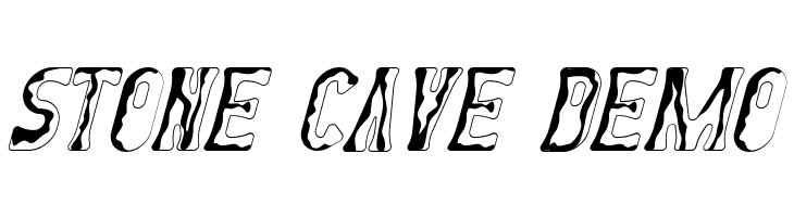 Stone Cave Demo  Free Fonts Download