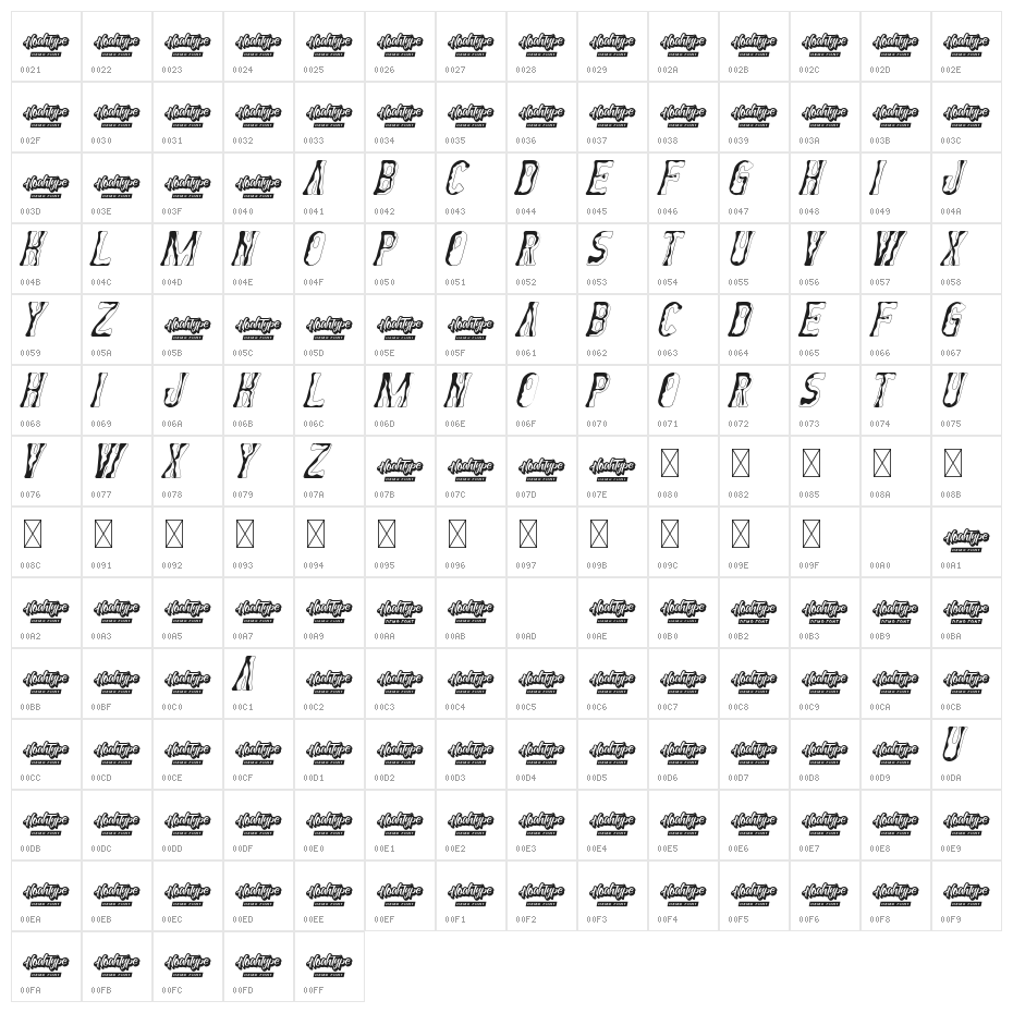 Stone Cave Demo Character Map
