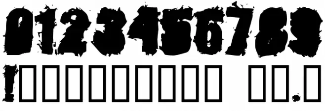 Stone Cold Font OTHER CHARS