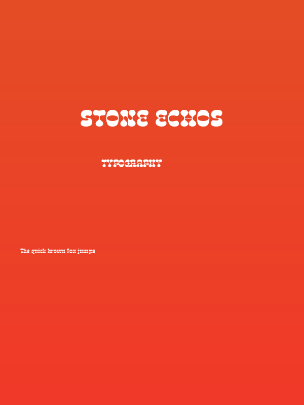 Stone Echos Poster