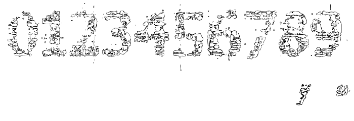 Stone Edge Font OTHER CHARS