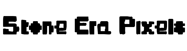 Stone Era Pixels  baixar fontes gratis