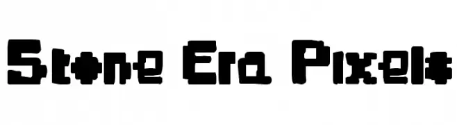 Stone Era Pixels  font caratteri gratis
