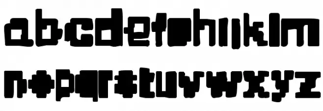 Stone Era Pixels Polices MINUSCULES