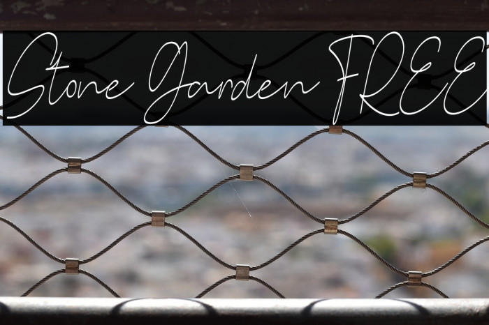 Stone Garden FREE Example 1