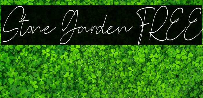 Stone Garden FREE Example 3