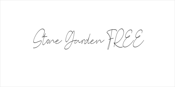 Stone Garden FREE Logo