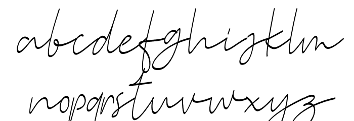 Stone Garden FREE Font LOWERCASE