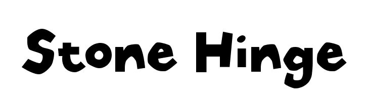 Stone Hinge  font caratteri gratis