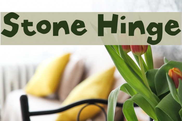 Stone Hinge Example 1