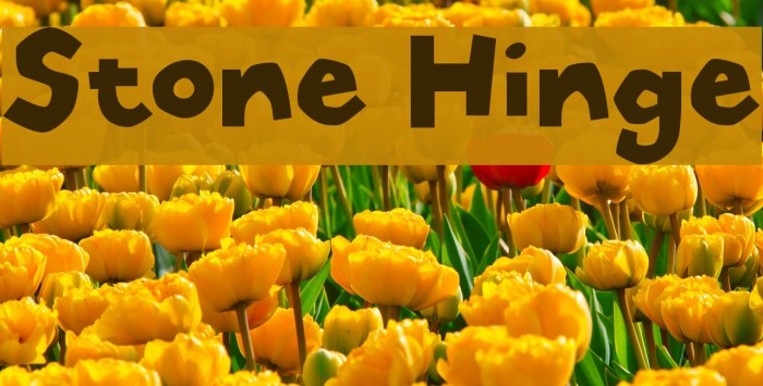 Stone Hinge Example 2